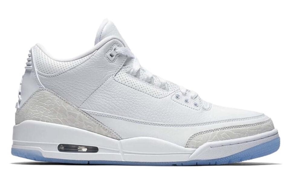Air Jordan 3 Retro Pure White 2018 Shoes 23C 510